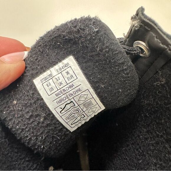 Sperry Top-Sider Quilted Waterproof Gosling Duck Boot, Black Sz 7 - Picture 12 of 13